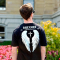 Aesthetic Angel Wings Tee – Y2K Grunge Retro Streetwear Shirt image 1